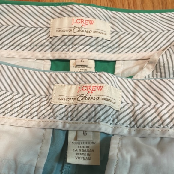 J. Crew chino shorts size 6 - Picture 3 of 5